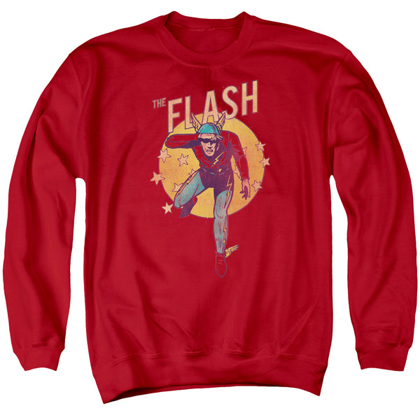 Flash - Circle & Stars Adult Crewneck Sweatshirt