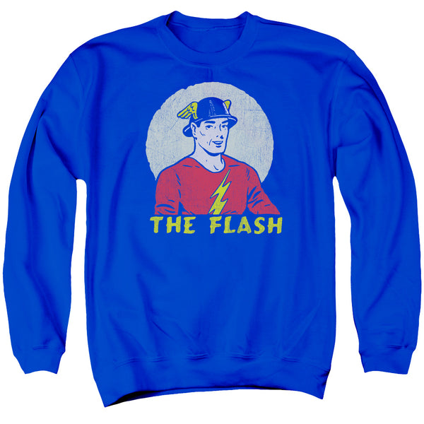 Flash - Faded Circle Adult Crewneck Sweatshirt