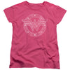 DC - Tattered Emblem Women's Short Sleeve