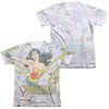 DC - Wonder Collage (Front - Back Print) Adult Regular Fit Short Sleeve 65 - 35 Poly - Cotton