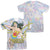 DC - Wonder Collage (Front - Back Print) Adult Regular Fit Short Sleeve 100% Poly