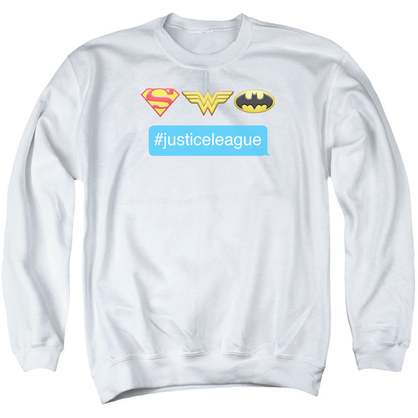 DC - Hashtag Jla Adult Crewneck Sweatshirt