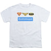DC - Hashtag Jla Youth Short Sleeve