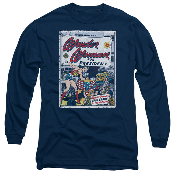DC - Ww For President Adult Long Sleeve