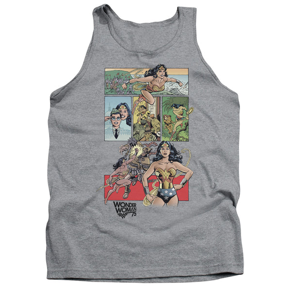 Wonder Woman - Ww75 Comic Page Adult Tank Top