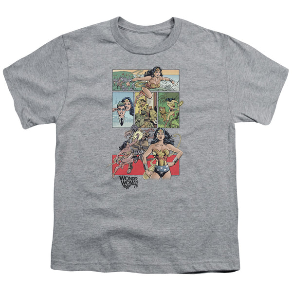 Wonder Woman - Ww75 Comic Page Youth Short Sleeve