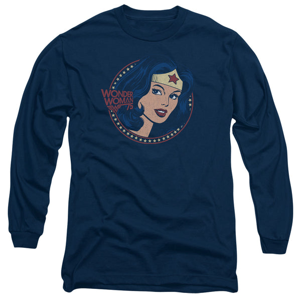 Dc - Ww75 Starburst Portrait Adult Long Sleeve