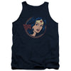 Dc - Ww75 Starburst Portrait Adult Tank Top