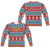 DCO - Wonder Woman Holiday (Front - Back Print) L - S Adult Poly Crew