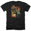 JLA - Green Arrow #1 Adult Regular Fit Heather Short Sleeve