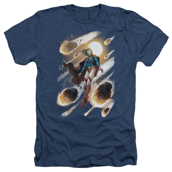 JLA - Supergirl #1 Adult Regular Fit Heather Short Sleeve