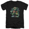 Green Lantern - Corps #1 Adult Slim Fit V Neck Cotton