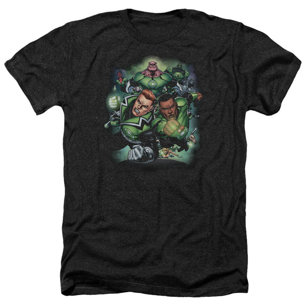 Green Lantern - Corps #1 Adult Regular Fit Heather Short Sleeve