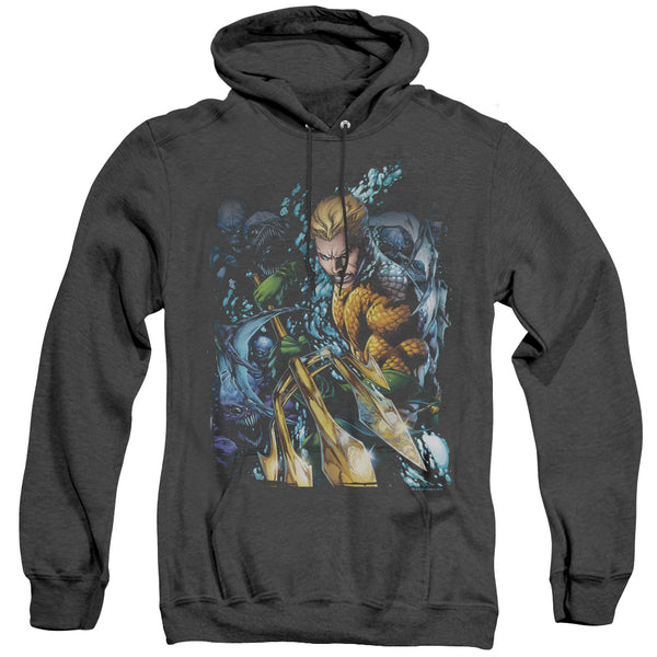 JLA - Aquaman #1 Adult Heather Hoodie