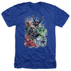 JLA - Justice League #1 Adult Regular Fit Heather Short Sleeve