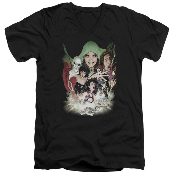 Dcr - Justice League Dark Adult Slim Fit V Neck Cotton