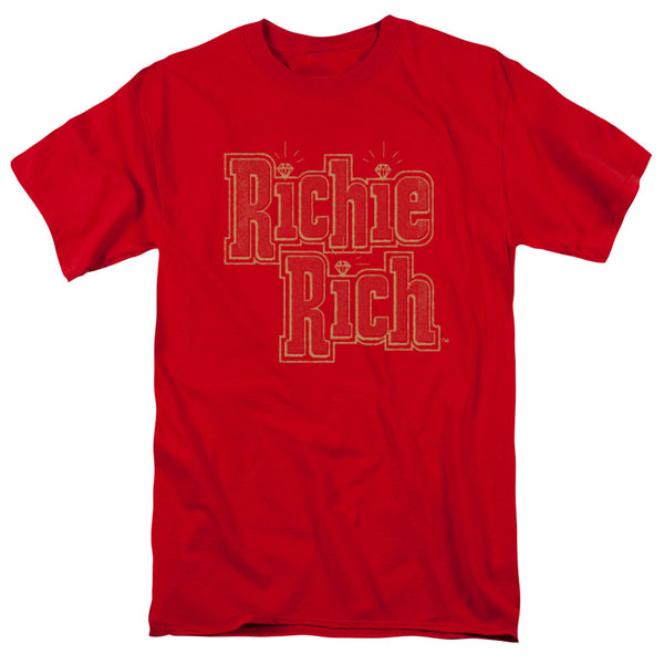 Richie Rich - Stacked Adult Regular Fit Short Sleeve