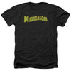 Madagascar - Logo Adult Regular Fit Heather Short Sleeve