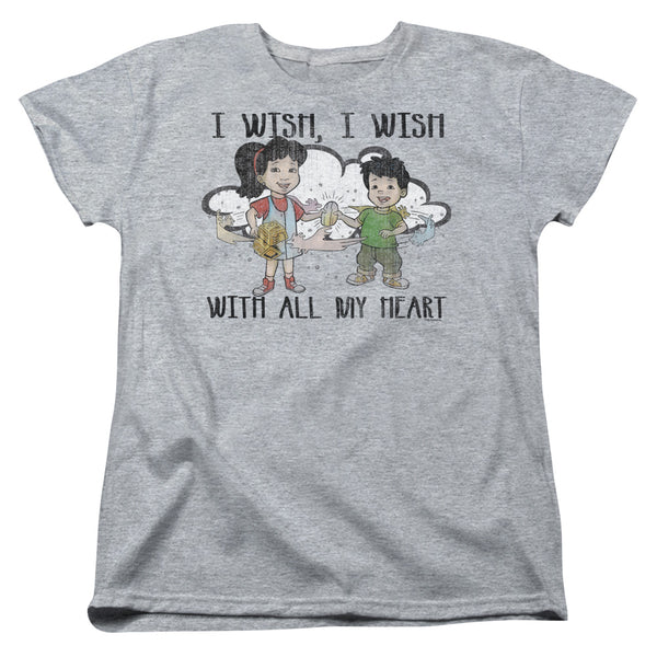 Dragon Tales - I Wish With All My Heart Women's Short Sleeve