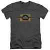 Electric Company - Logo Adult Slim Fit V Neck Cotton