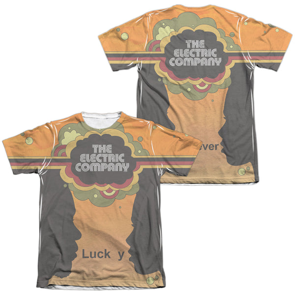 Electric Company - Silhouette Blend (Front - Back Print) Adult Regular Fit Short Sleeve 65 - 35 Poly - Cotton