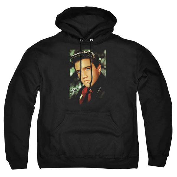 Elvis Presley - Red Scarf Adult Pullover Hoodie