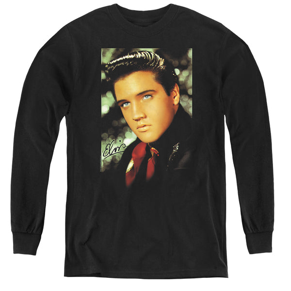 Elvis Presley - Red Scarf L - S Youth