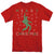 Elvis - Dancing Ugly Christmas Adult Regular Fit Short Sleeve