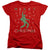 Elvis - Dancing Ugly Christmas Women's Short Sleeve