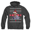 Elvis - Ugly Christmas Sweater Adult Heather Hoodie