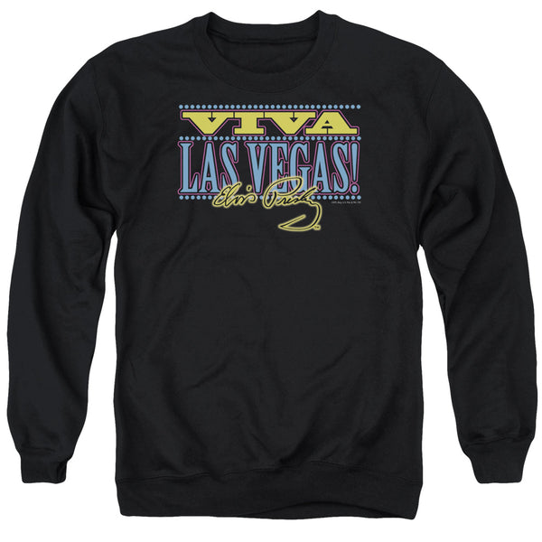 Elvis Presley - Viva Las Vegas Adult Crewneck Sweatshirt