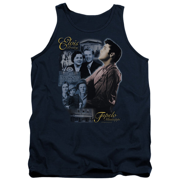 Elvis Presley - Tupelo Adult Tank Top