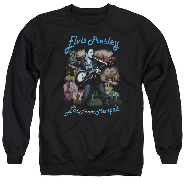 Elvis Presley - Memphis Adult Crewneck Sweatshirt