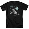 Elvis Presley - Teal Portrait Adult Regular Fit Short Sleeve