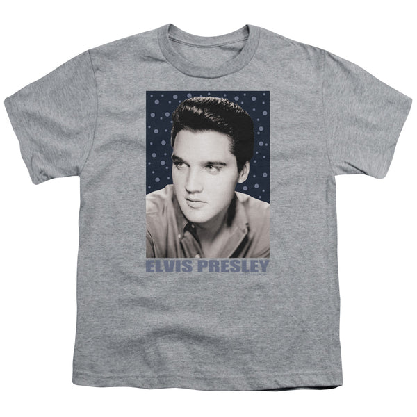 Elvis Presley - Blue Sparkle Youth Short Sleeve