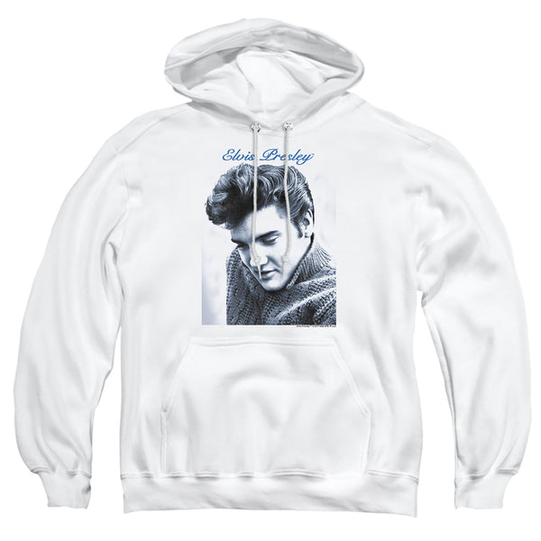 Elvis Presley - Script Sweater Adult Pullover Hoodie