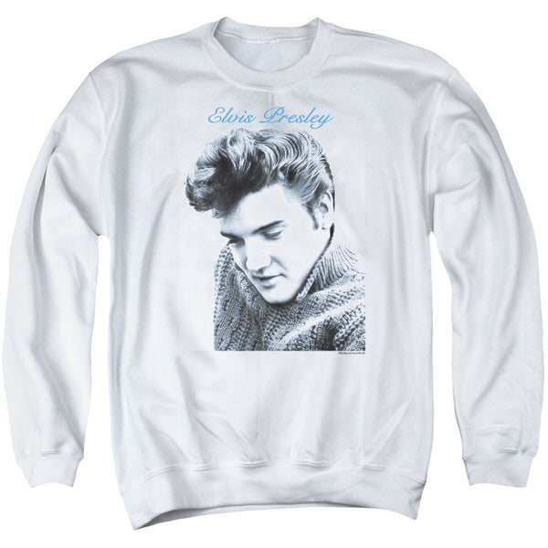 Elvis Presley - Script Sweater Adult Crewneck Sweatshirt