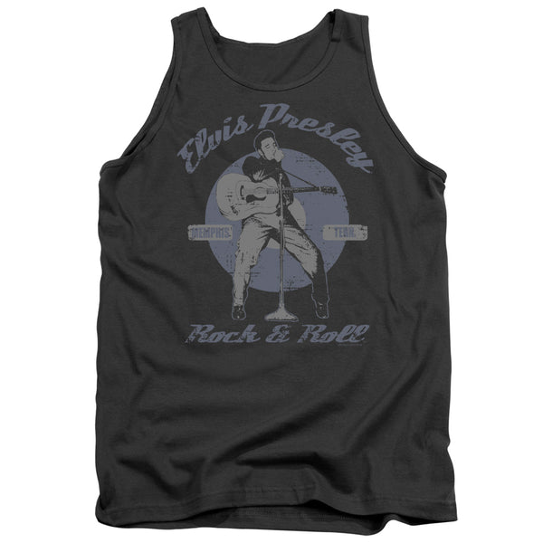 Elvis Presley - Rock And Roll Adult Tank Top