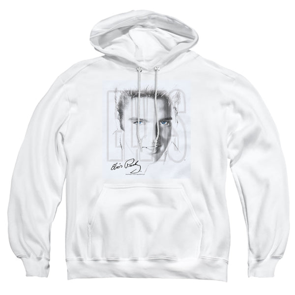 Elvis Presley - Blue Eyes Adult Pullover Hoodie