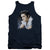 Elvis Presley - Blue Profile Adult Tank Top