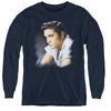 Elvis Presley - Blue Profile L - S Youth