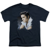 Elvis Presley - Blue Profile Youth Short Sleeve