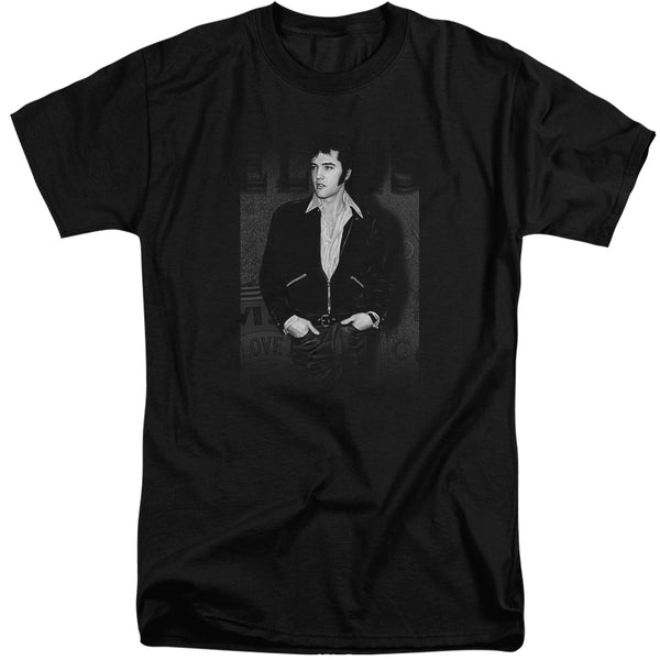 Elvis Presley - Just Cool Adult Tall Fit Short Sleeve