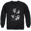 Elvis Presley - Faces Adult Crewneck Sweatshirt