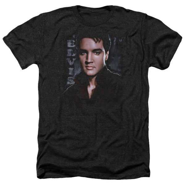 Elvis Presley - Tough Adult Regular Fit Heather Short Sleeve