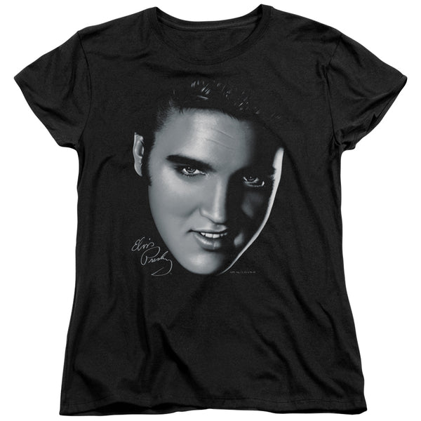 Elvis Presley - Big Face Women's Short Sleeve