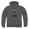 Elvis Presley - Leather Adult Pullover Hoodie