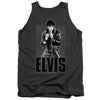 Elvis Presley - Leather Adult Tank Top