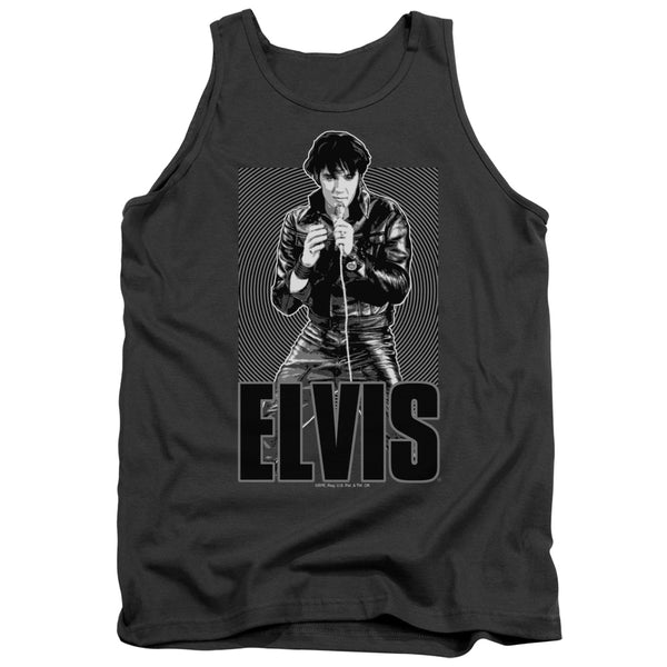 Elvis Presley - Leather Adult Tank Top