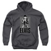 Elvis Presley - Leather Youth Hooded Sweatshirt